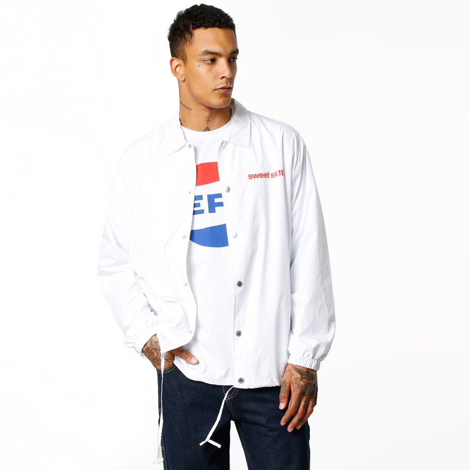 Pepsi jacket white sale