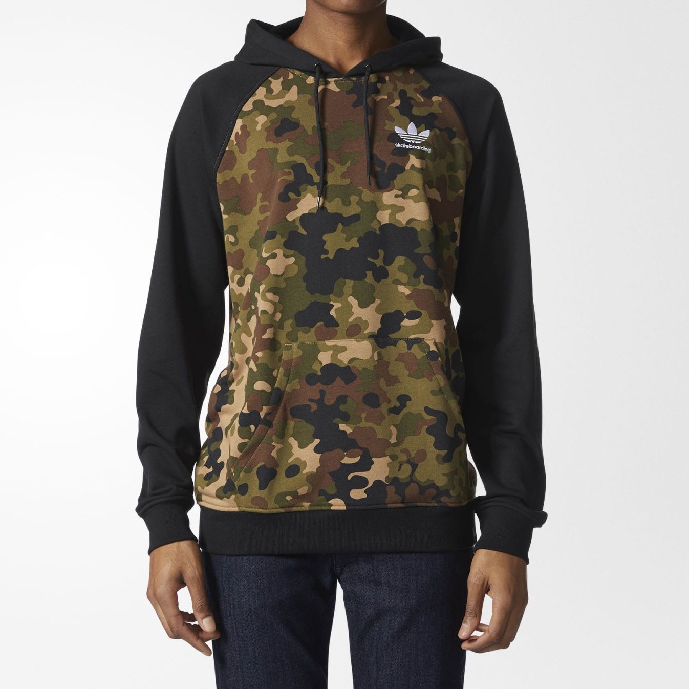 ADIDAS SKATEBOARDING CLIMA 2.0 HOOD camo