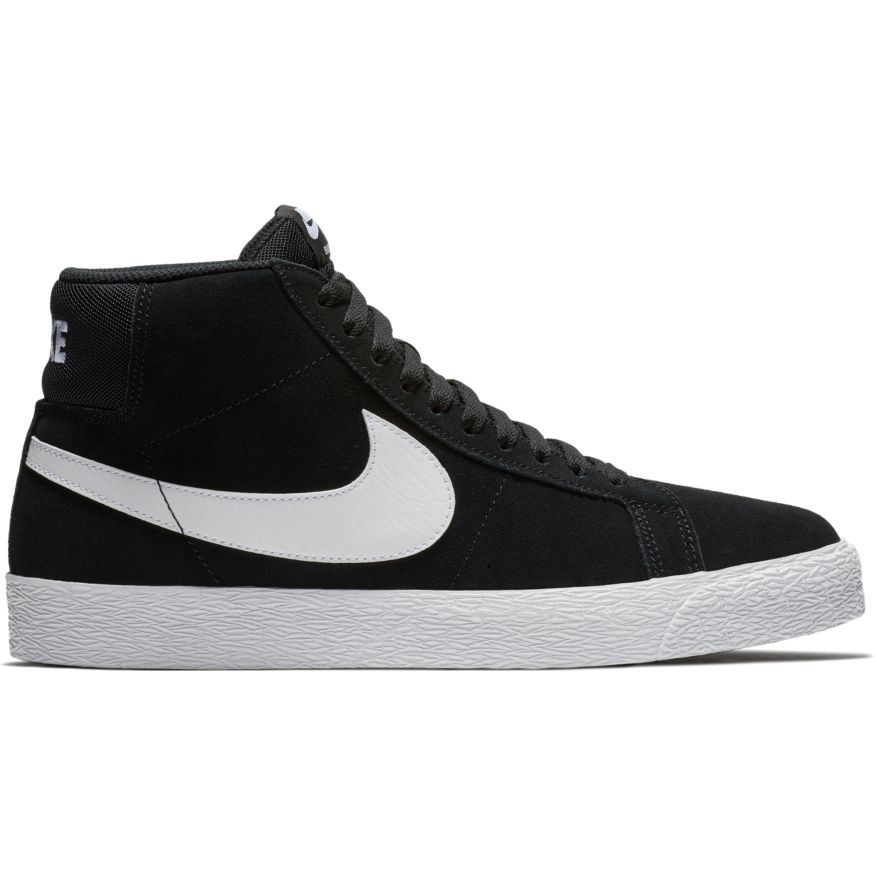 nike sb blazer mid black and white