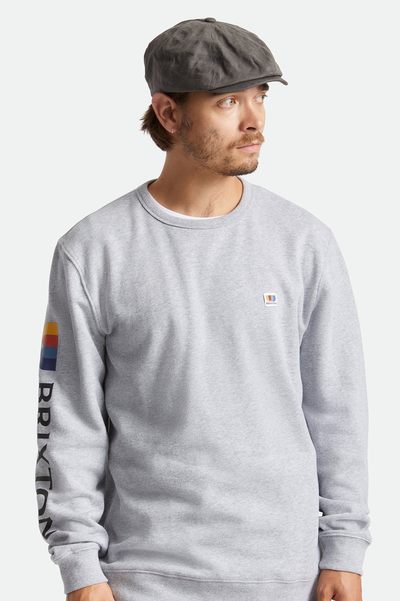 BRIXTON BROOD SNAP CAP asphalt blue