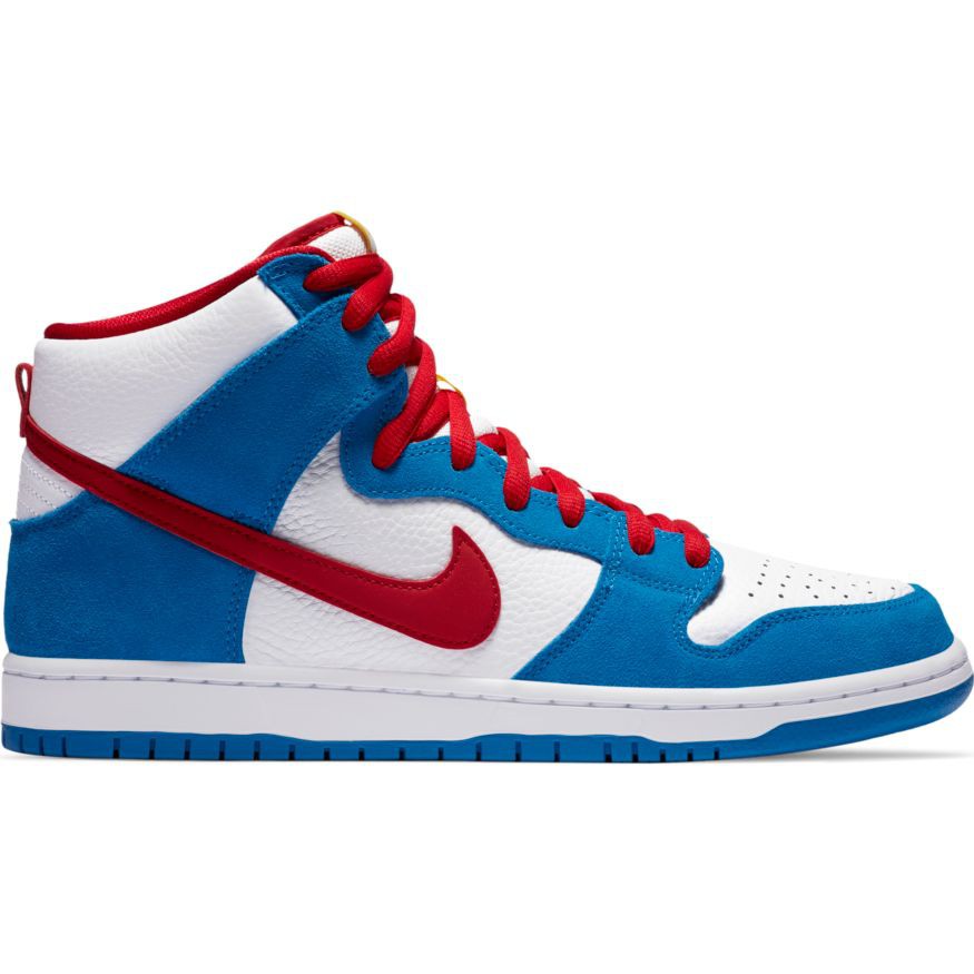 NIKE SB DUNK HIGH PRO ISO KEVIN PEREZ DORAEMON light photo lue university red