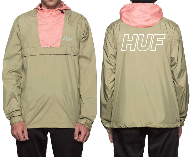 Huf explorer hotsell anorak jacket