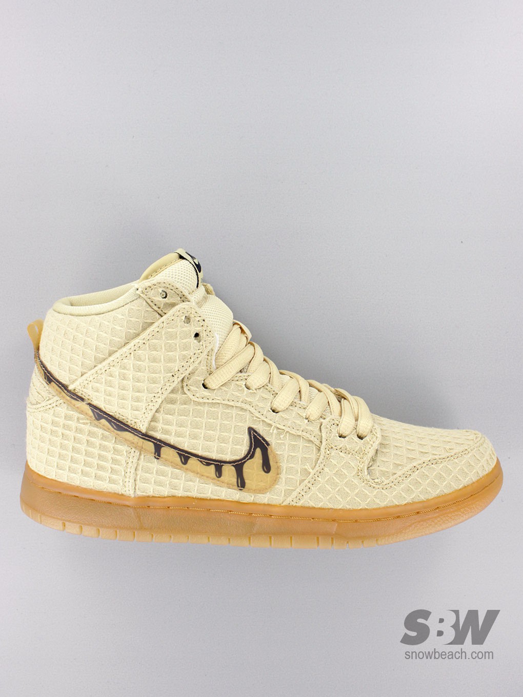 nike dunk high gold