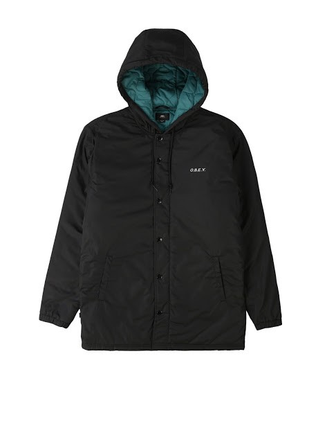 OBEY SINGFORD PARKA black