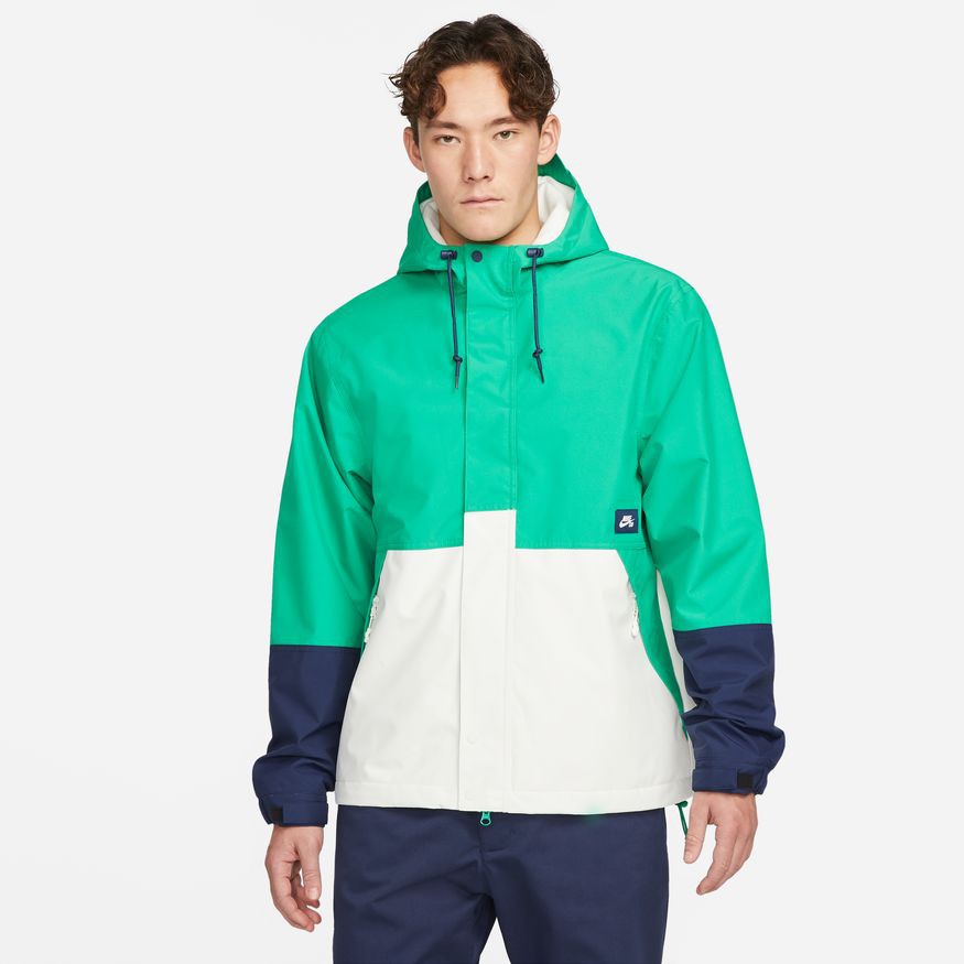 NIKE SB STORM FIT WINTERIZED JACKET lucky green sail midnight navy