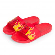 Red ripndip slides best sale
