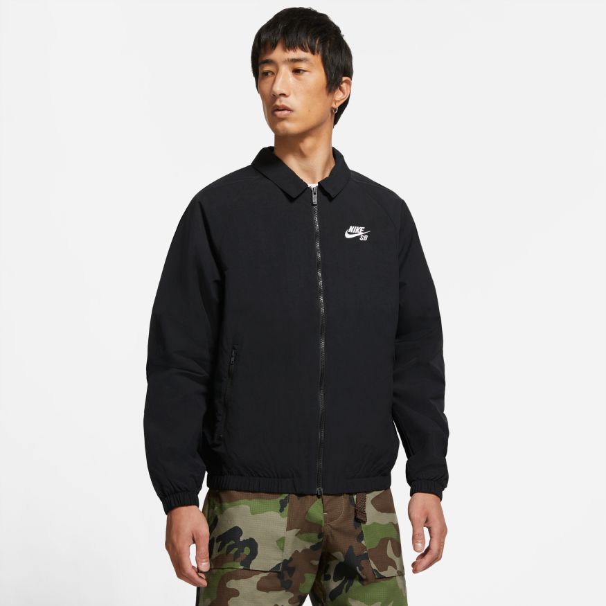 Nike sb sale coach jacket black