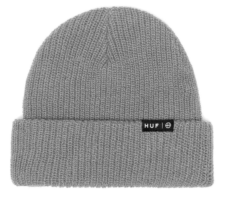 HUF ESSENTIALS USUAL BEANIE grey