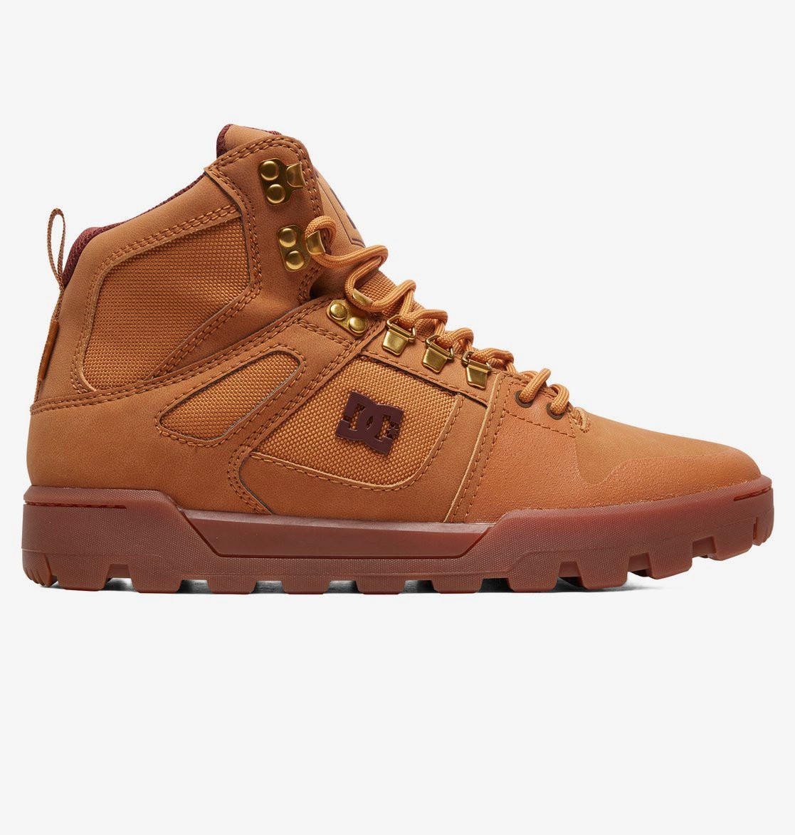 DC PURE HIGH TOP WR BOOT tan