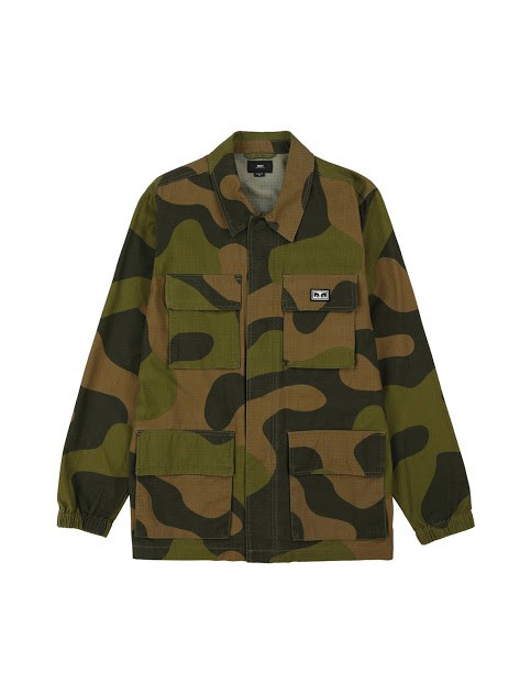 Obey camouflage jacket best sale