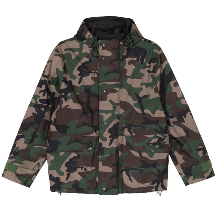 Stussy camo coat online