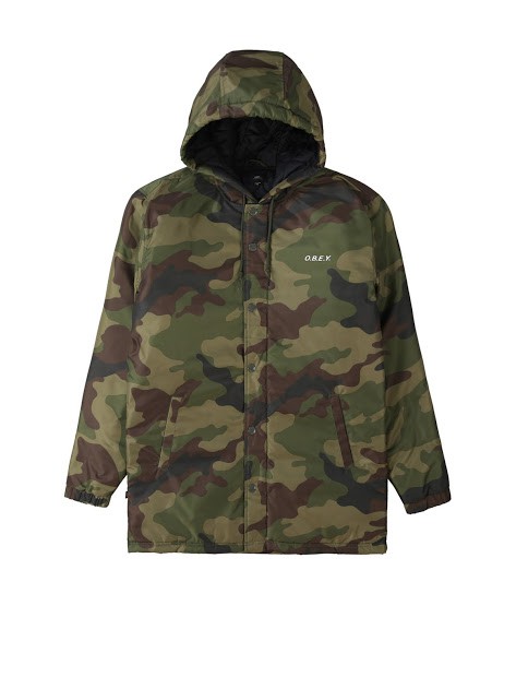 OBEY SINGFORD PARKA field camo